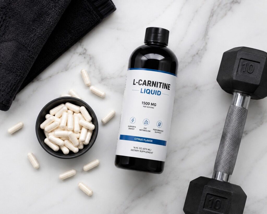 L-Carnitine supplement for fat loss - core supplement to help lose thigh fat.