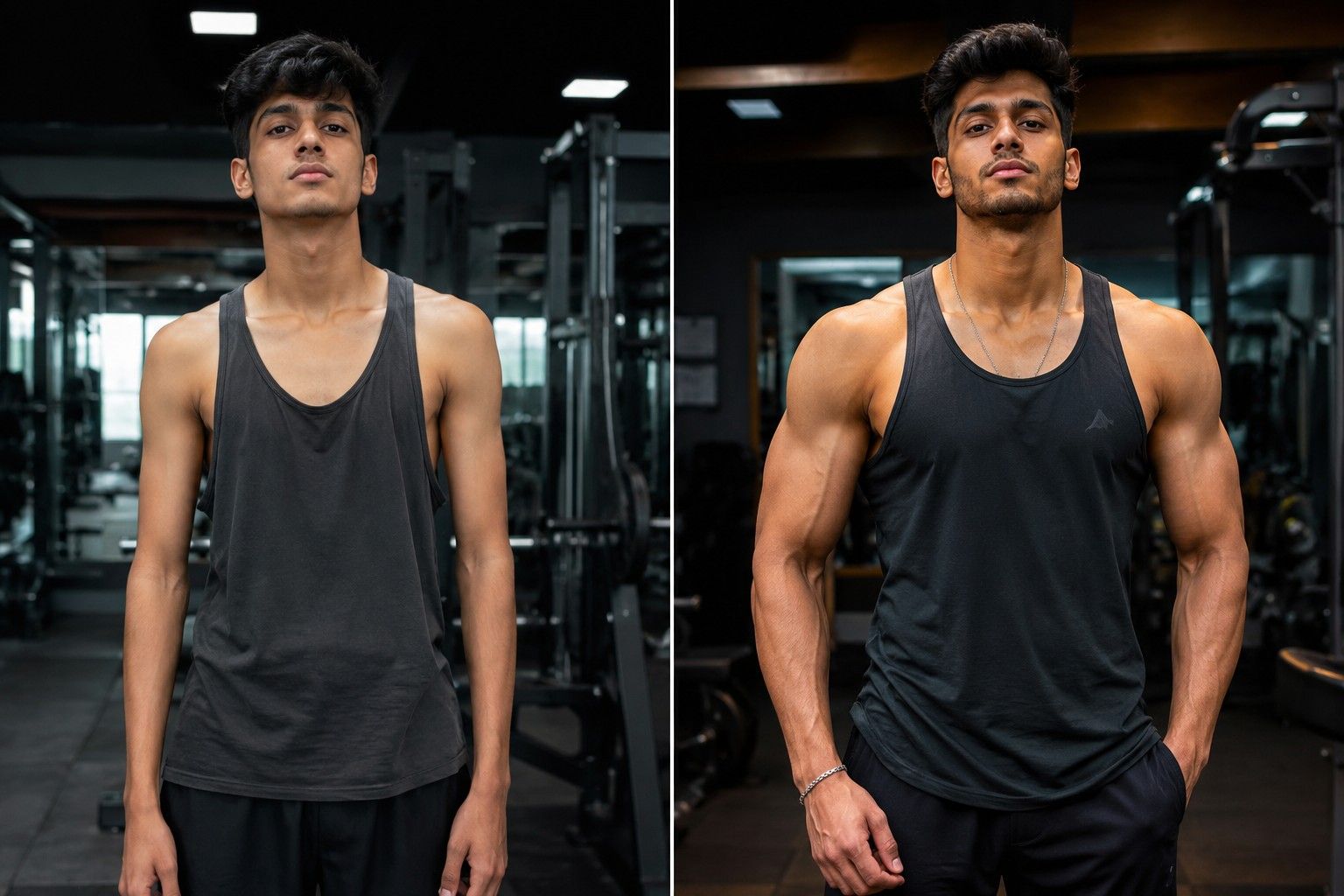mass gainer before and after transformation results