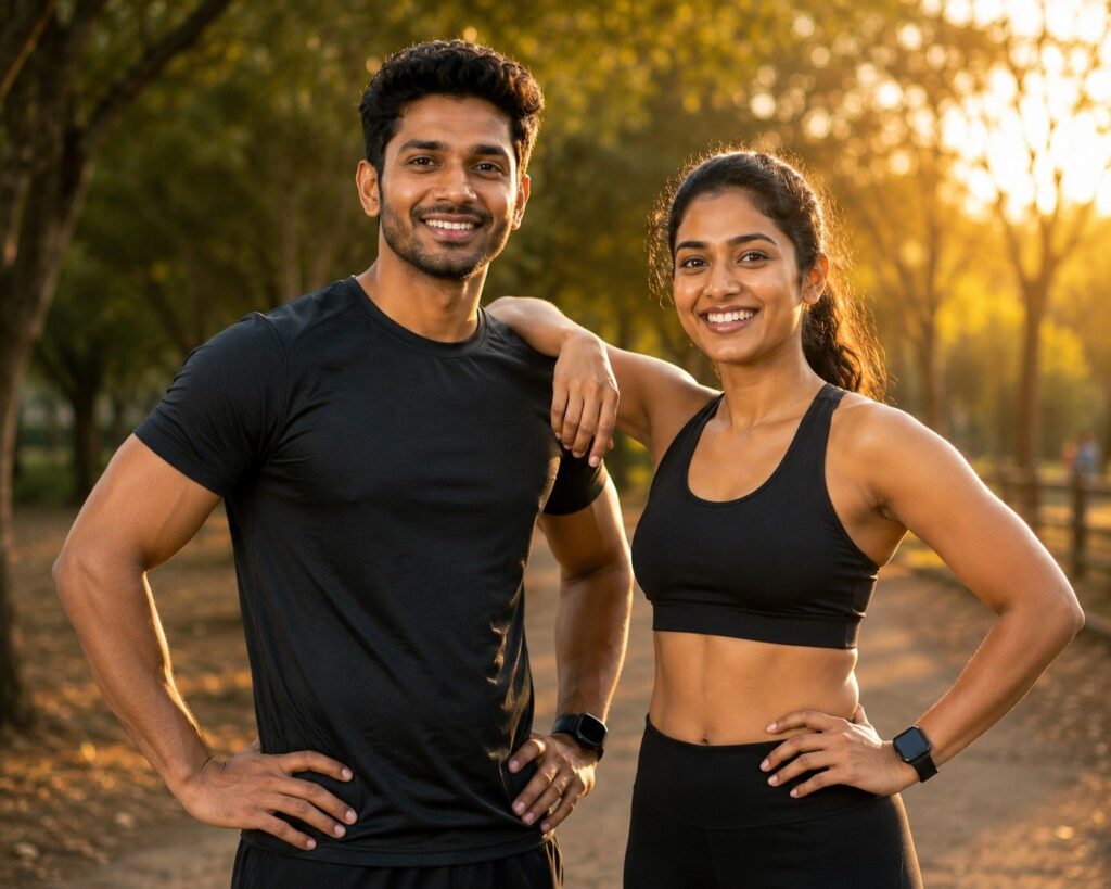 Confident healthy results from focusing on fat loss not just weight loss.