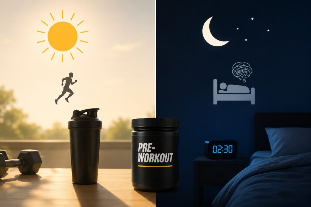 How to take pre-workout for maximum results without sleep issues.