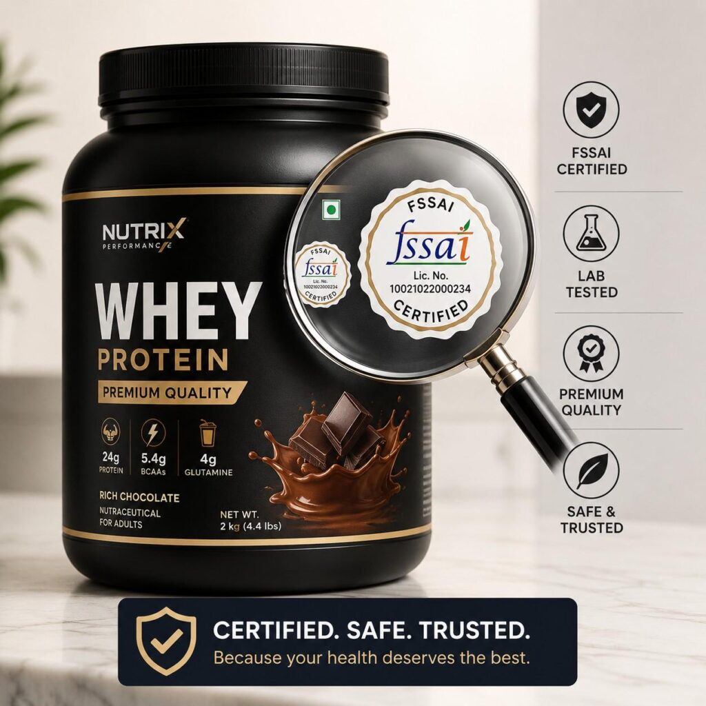 FSSAI verified safe pre-workout supplement for Indian beginners.