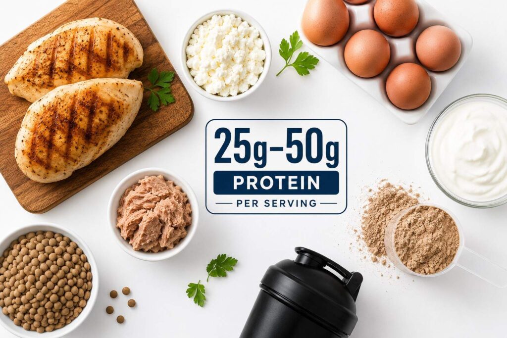 High protein content in mass gainer supplement compared to weight gainer