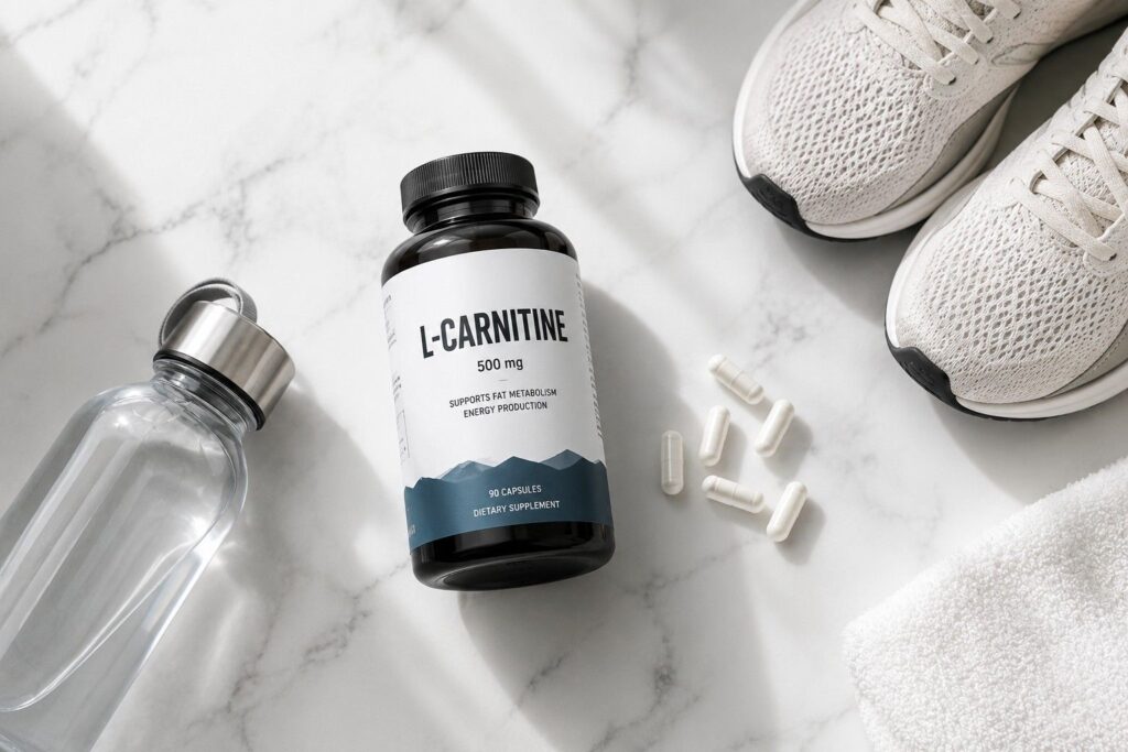 L-Carnitine supplement for fasted cardio and belly fat loss for girls.