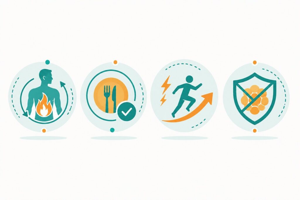 how fat burners work for beginners infographic